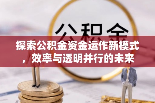 明山探索公积金资金运作新模式，效率与透明并行的未来