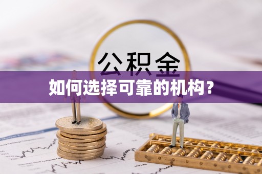 明山如何选择可靠的机构？