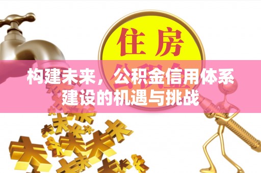 明山构建未来，公积金信用体系建设的机遇与挑战