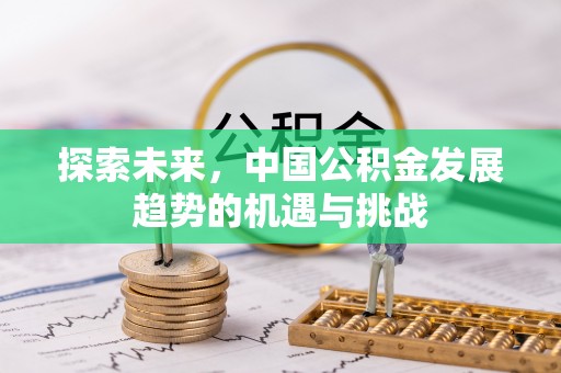 明山探索未来，中国公积金发展趋势的机遇与挑战
