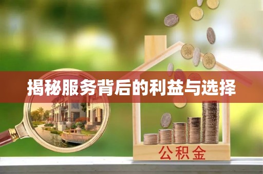 明山揭秘服务背后的利益与选择